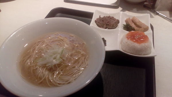 「うしっくす（1000円）」@煮干し中華そば 一燈の写真