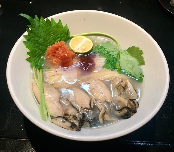 「三陸牡蠣の潮そば 1500円」@麺s慶の写真