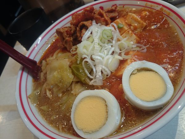 「五目蒙古タンメン」@蒙古タンメン中本 品川店の写真