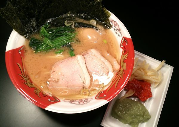 「【大津家】ラーメン＋6.3.1＋家系薬味3点セット＋300円」@大つけ麺博 大感謝祭の写真