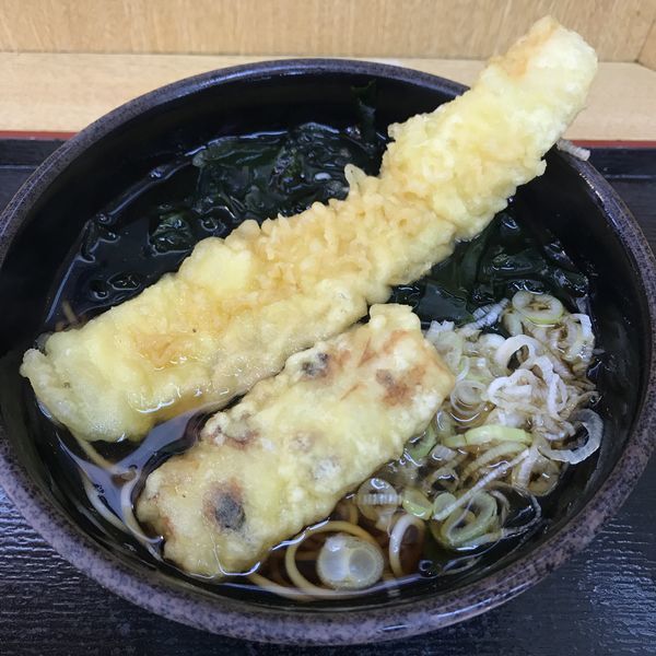 「【店舗限定】当店限定メニュー（￥450）＋わかめ（クーポン）」@ゆで太郎 大森入新井店の写真