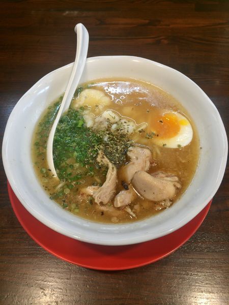 「ペルーラーメン 700円」@麺屋 門世の写真