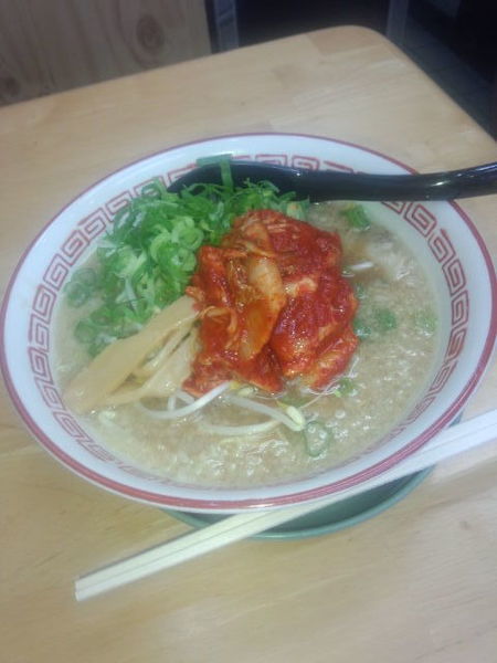 「キムチラーメン」@ラーメン ふくやの写真