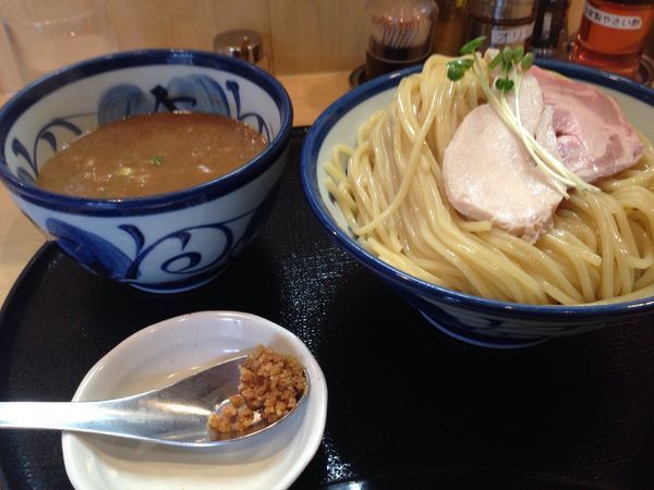 「鶏と魚介のつけ麺」@つけ麺 たけもとの写真