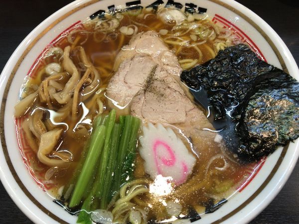 「ストレート(麺大盛り)」@ストライク軒の写真