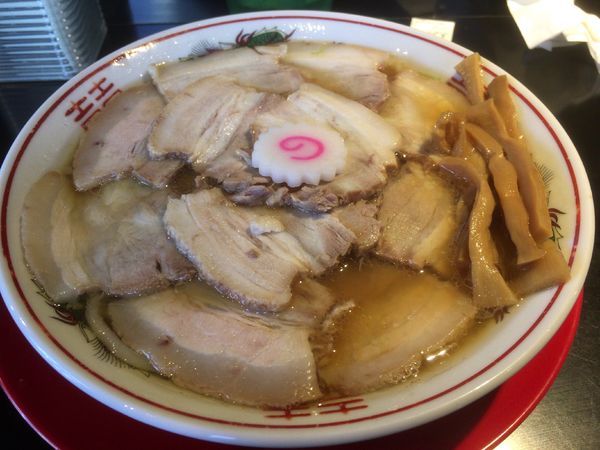 「肉煮干し中華そば」@肉煮干し中華そば さいころの写真