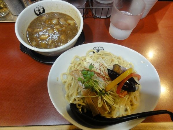 「カレーつけめん（並200g）」@京つけめん つるかめ六角の写真