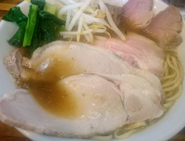 「五ノ神的台湾牛肉麺（２９日限定）＋限定替え玉」@鮮魚らーめん 五ノ神水産の写真