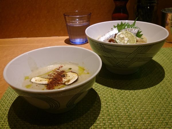 「秋茸なつけそば」@柴崎亭の写真