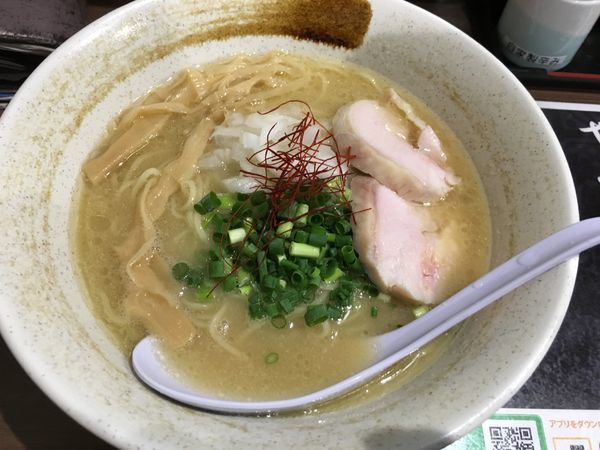「濃厚鶏白湯そば」@麺屋 甲武信の写真