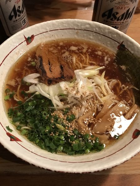 「中華そば」@つけめんらぁめん六朗 名掛丁店の写真