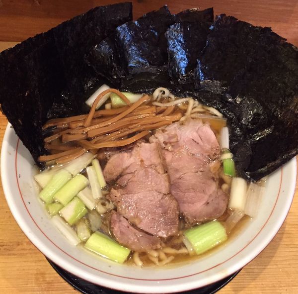 「中華そば780円+海苔130円」@中華そば 葉山の写真