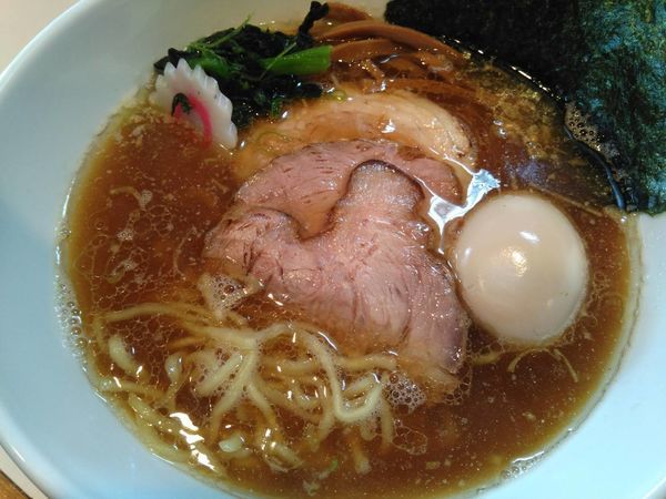 「中華そば＋味たま」@らーめん将貴の写真