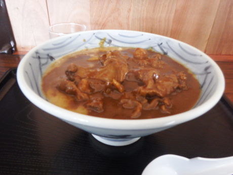 「カレー麺」@丹行味素 北新横浜本店の写真