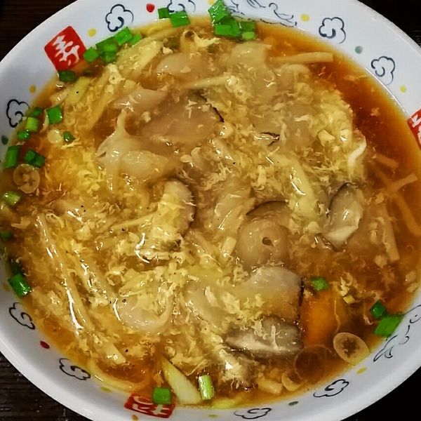 「フカヒレラーメン 1500円」@御食事処 円福の写真