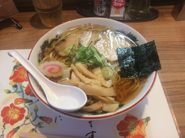 「中華そば 大盛＋メンマ」@中華そば 金ちゃんの写真