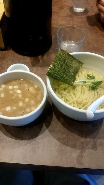「ホタテ69つけめん 920円 （小っちゃい炒飯120円）」@NOODLE SOUNDSの写真