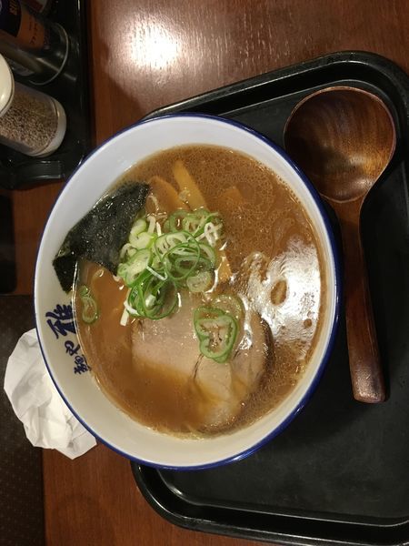 「雅醤油ラーメン」@麺や 雅 石狩本店の写真