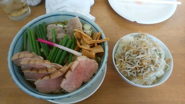 「(9/30、10/1限定)鴨葱 蕎麦　Ｂ」@MENYA 食い味の道有楽の写真