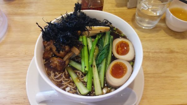 「和だし鶏醤油麺」@べいめん屋 ハラルの写真