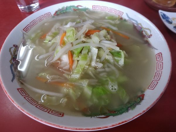 「タンメン(並盛)400円」@一寸軒 支店の写真