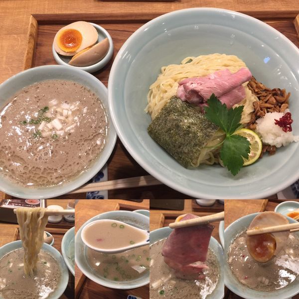 「伊吹煮干つけめんM 味玉トッピング」@箸とレンゲの写真