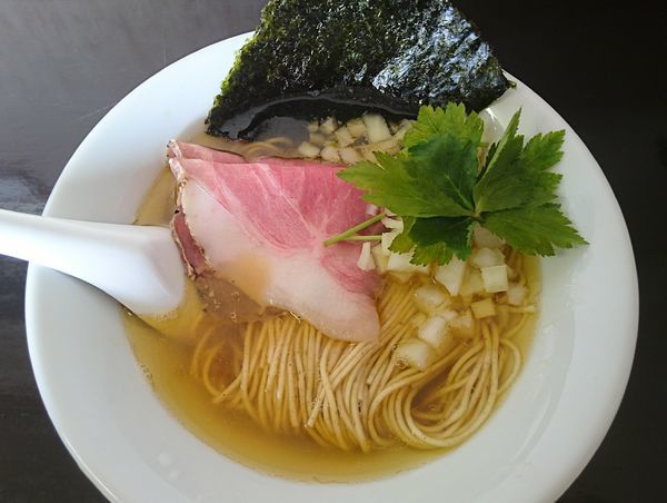 「煮干そば（白）」@と多゛食堂の写真