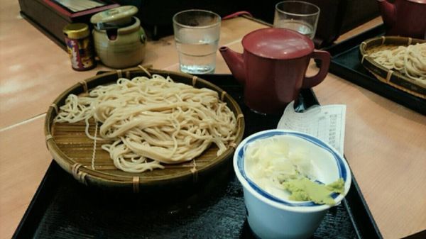 「もりそば 300円」@そば処 信州屋 新宿南口店の写真