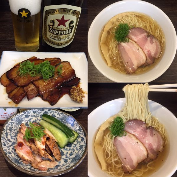 「塩ラーメン」@かしわぎの写真