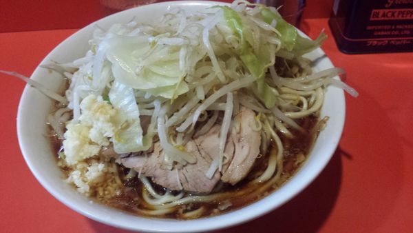 「ラーメン700円(ニンニク)」@ラーメン二郎 仙川店の写真