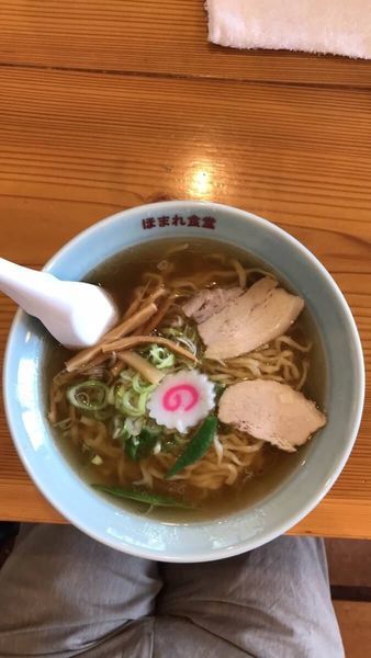 「塩らーめん」@ほまれ食堂の写真