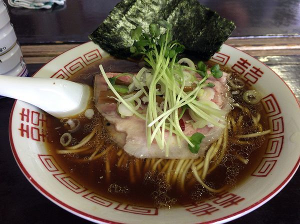 「牡蠣中華そば（800円）」@と多゛食堂の写真