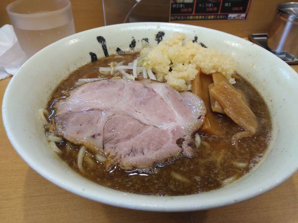 「らーめん　中盛」@創作らーめん 小川流 二本松店の写真