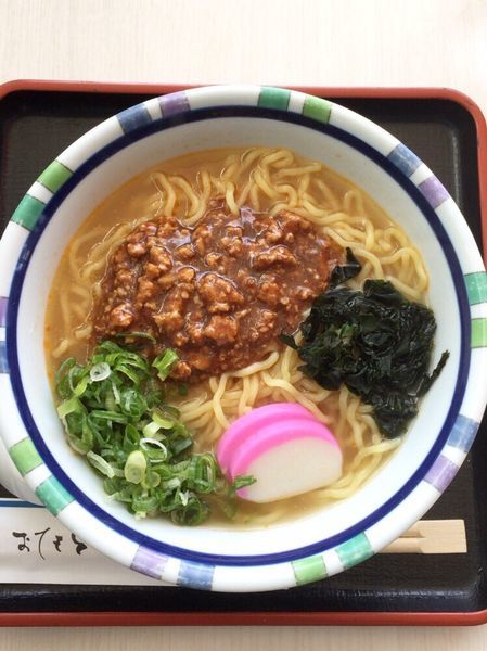「肉みそラーメン」@道の駅レストラン にほのさんぽの写真