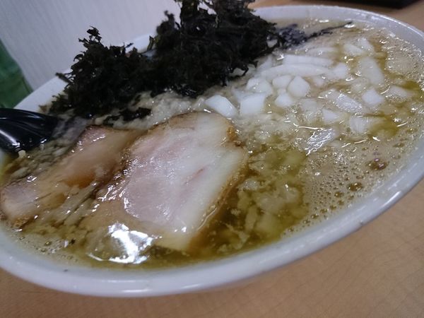 「燕三条背脂煮干しラーメン」@長尾中華そば 浜田店の写真