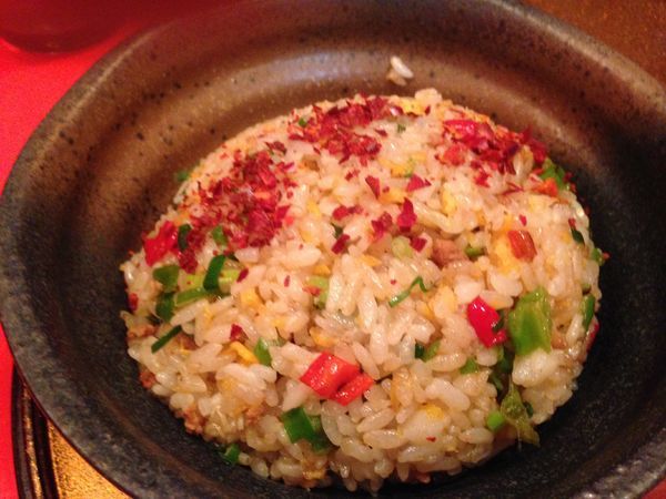 「徳山唐辛子ミニチャーハン　￥５５０」@清太麺房の写真