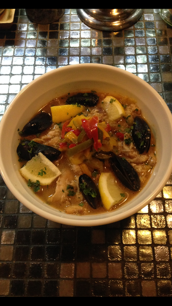 「俺のパエリアヌードル」@らーめん 五ノ神製作所の写真