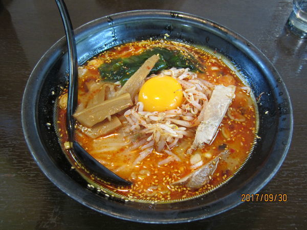 「ギャバらーめん９１８円」@麺処 めの娘 高崎問屋町店の写真