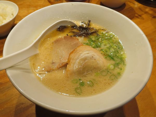 「白丸元味 ７９０円 ※粉おとし」@博多 一風堂 高崎店の写真