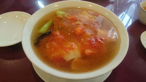 「トマトそば（1,500円くらい）」@華正樓 新館の写真