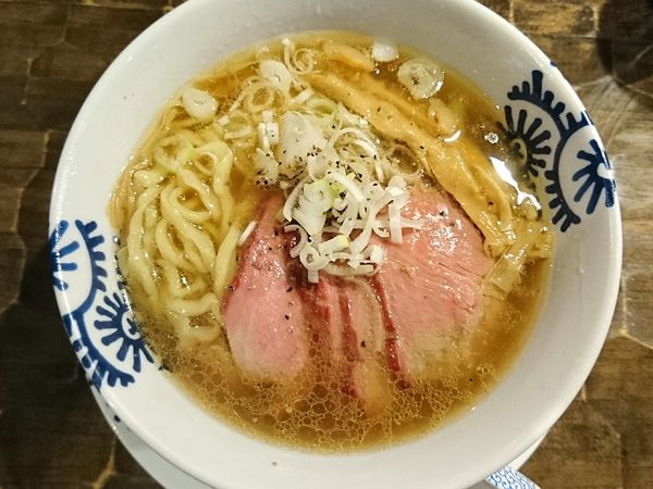 「【限定】手もみ中華そば」@特級鶏蕎麦 龍介の写真