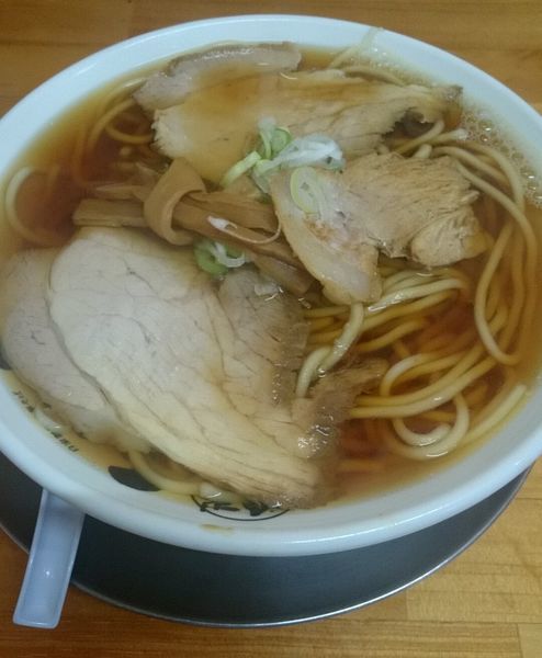 「あっさり 中」@中華そば ひらこ屋の写真