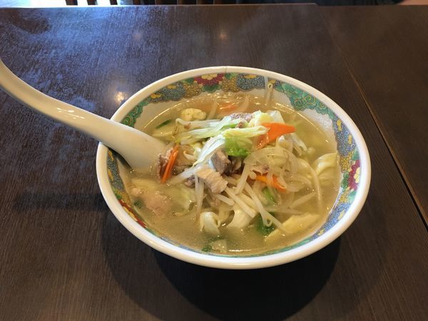 「タンメン  702円」@中華 楽珍の写真