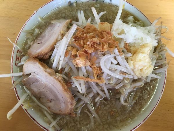 「背脂ラーメン 800円」@ひかり食堂の写真