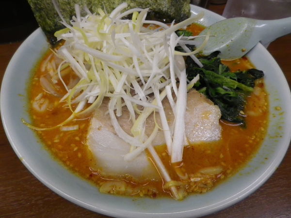 「ドラゴンラーメン・味噌・3辛」@ラーメン三國家 関内店の写真