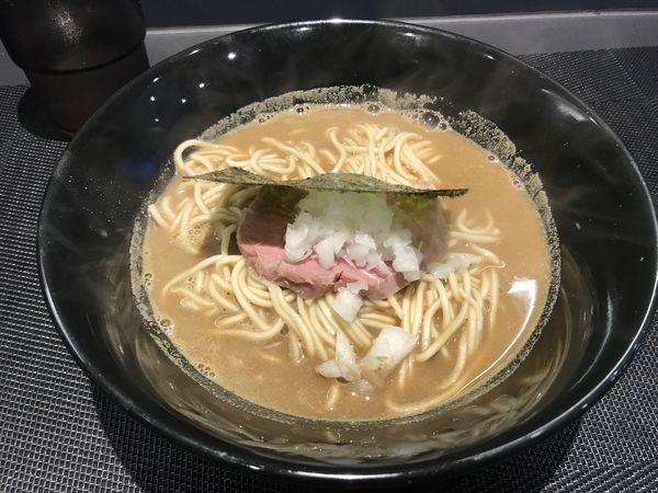 「シルキー烏賊煮干そば 1,000円」@煮干乱舞の写真