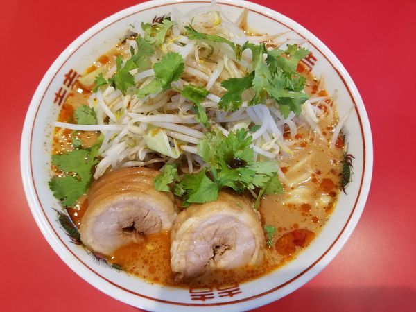 「スパ辛ラーメン」@ラーメン 風らいぼうの写真