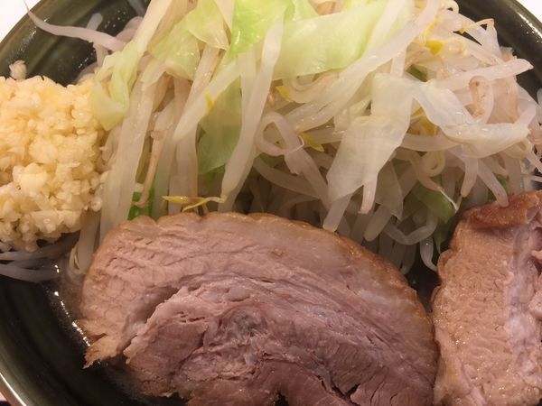 「小ラーメン＋ヤサイ＋ニンニク」@ハイパーファットンの写真