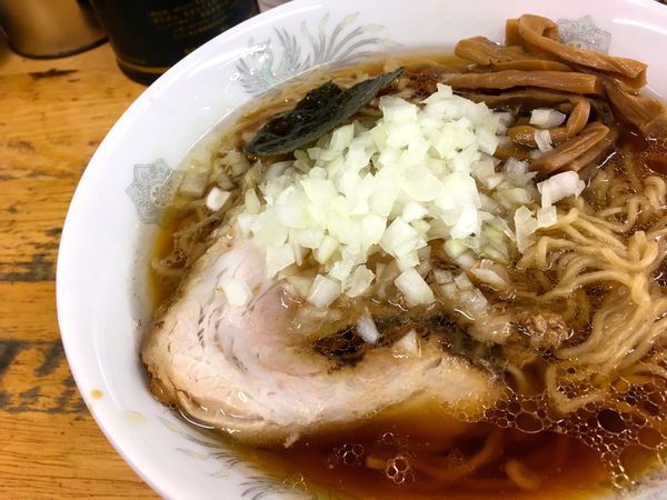 「ラーメン・国産そば粉入り中華麺」@丸幸の写真