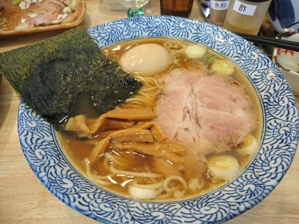 「煮玉子そば 820円」@中華そば専門 とんちぼの写真